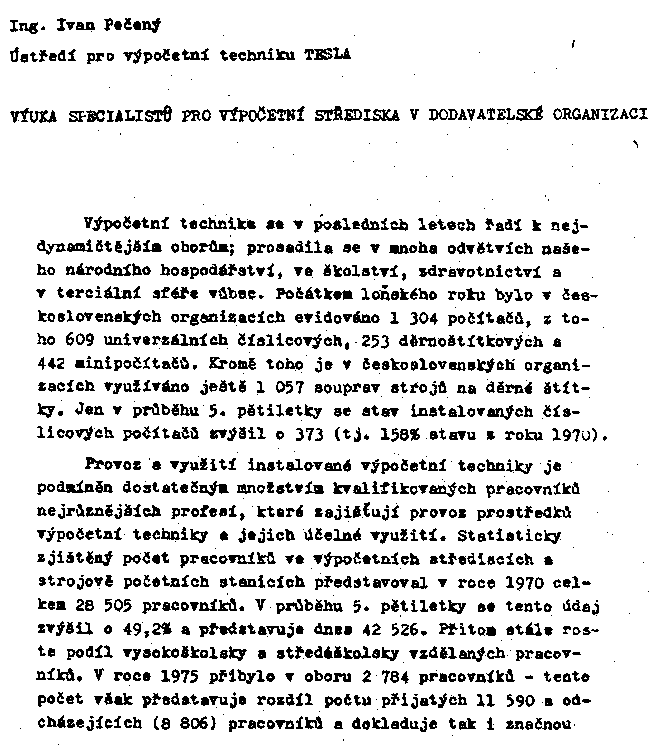 Obrázek stránky textu
