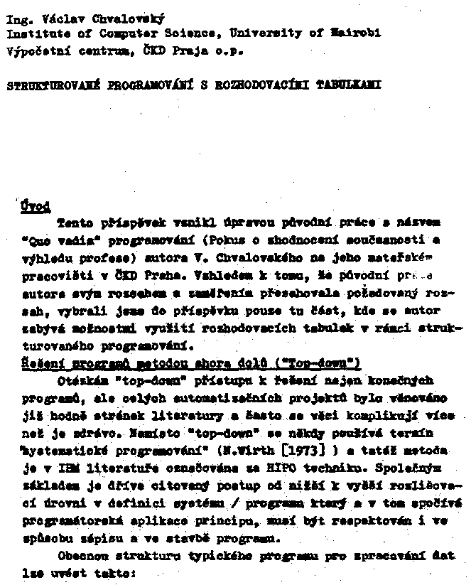 Obrázek stránky textu