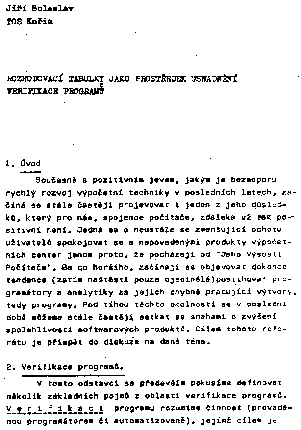 Obrázek stránky textu