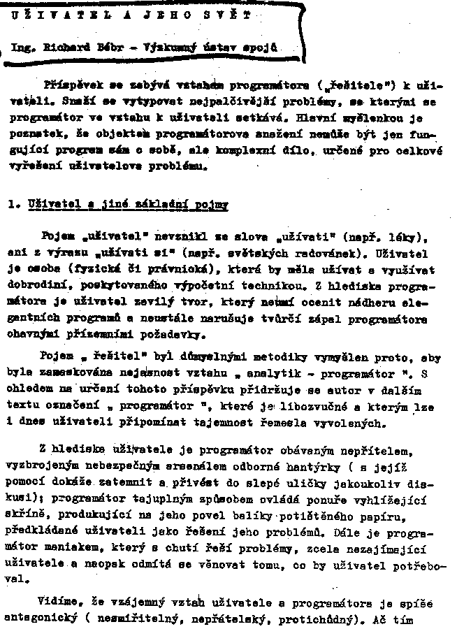 Obrázek stránky textu
