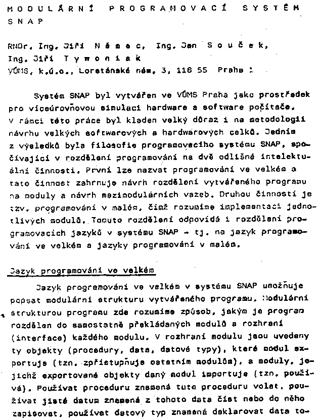 Obrázek stránky textu