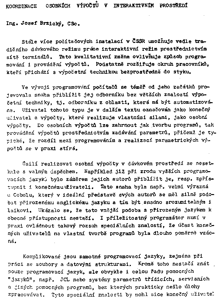 Obrázek stránky textu