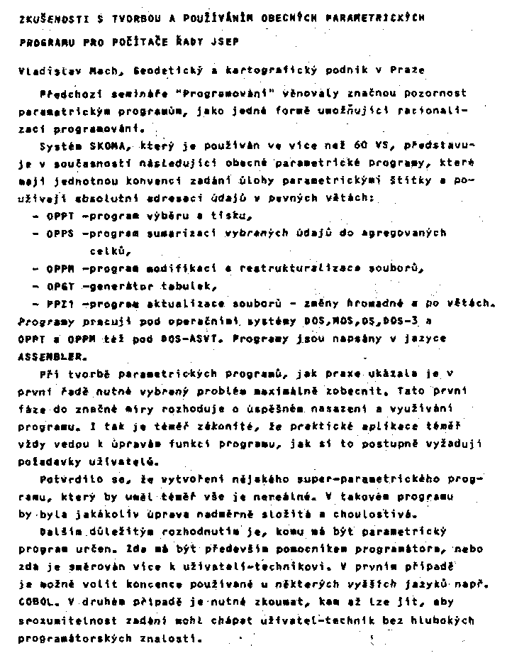 Obrázek stránky textu