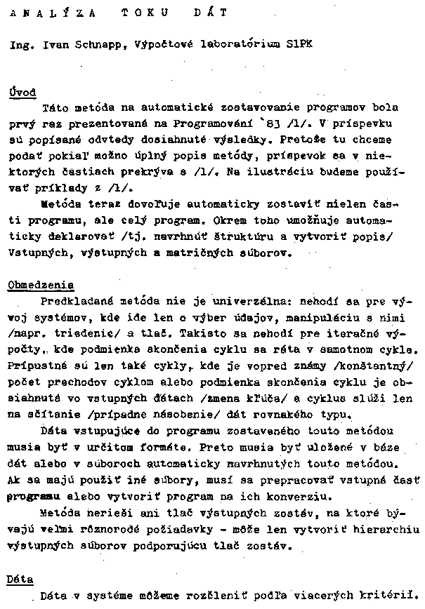 Obrázek stránky textu