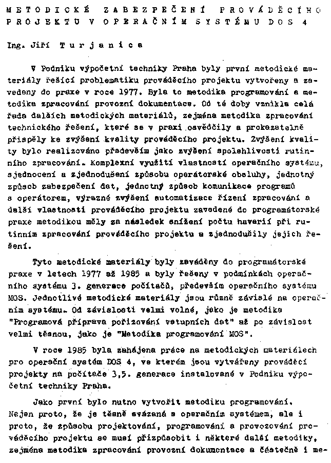 Obrázek stránky textu