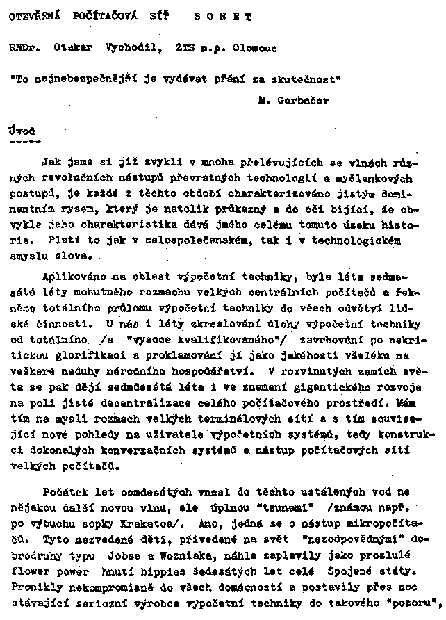 Obrázek stránky textu