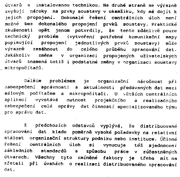 Obrázek stránky textu