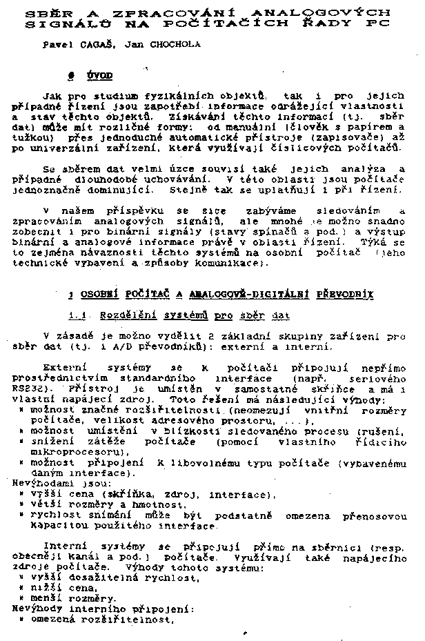 Obrázek stránky textu