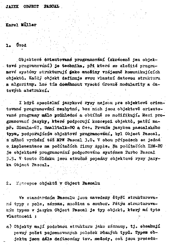 Obrázek stránky textu
