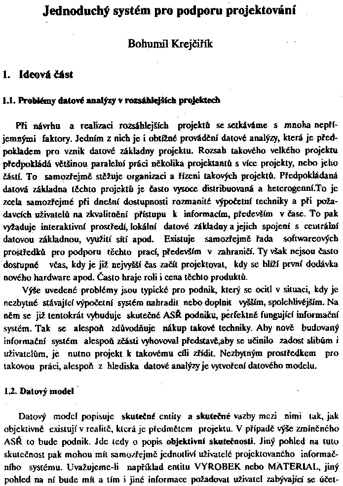 Obrázek stránky textu
