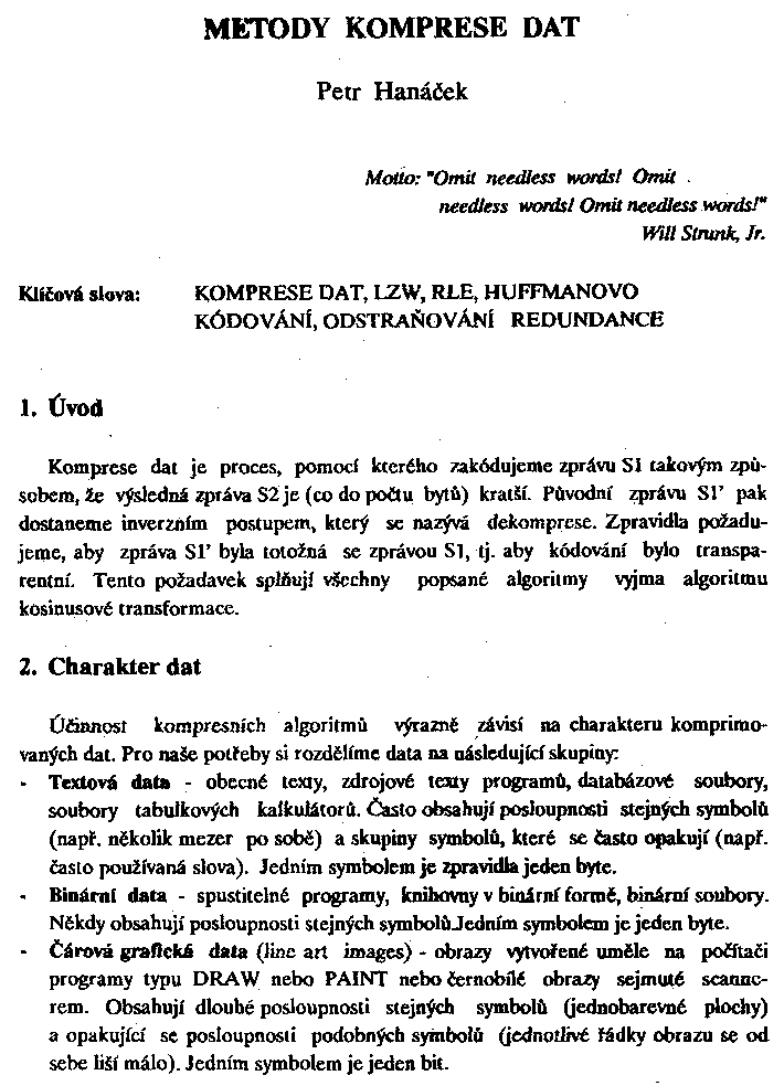 Obr�zek str�nky textu