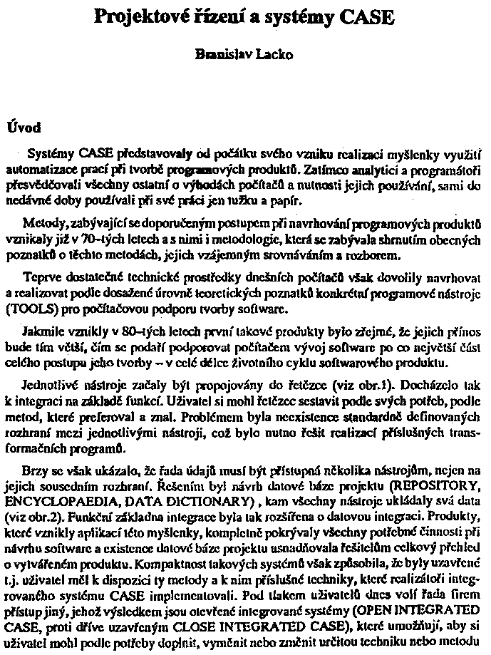 Obrázek stránky textu