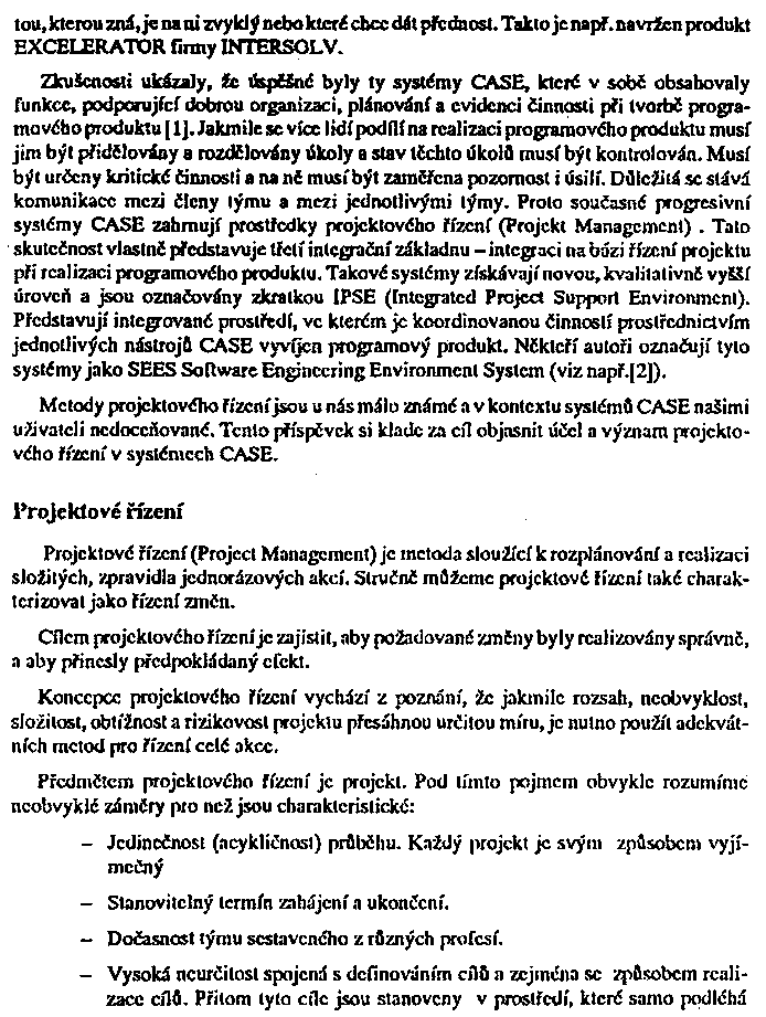 Obrázek stránky textu