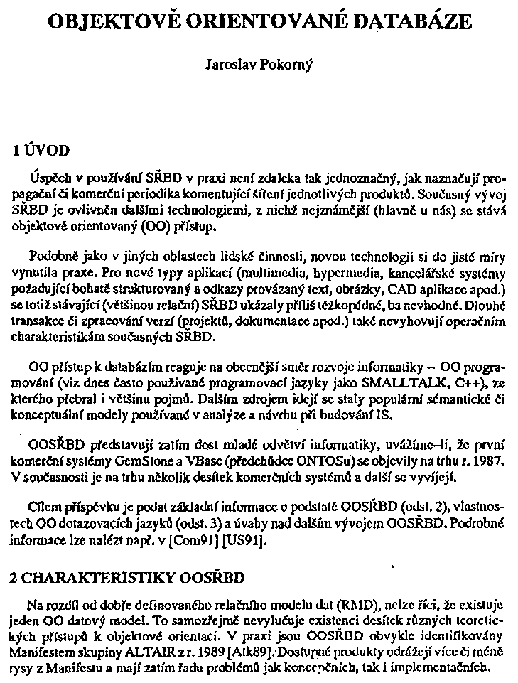 Obrázek stránky textu