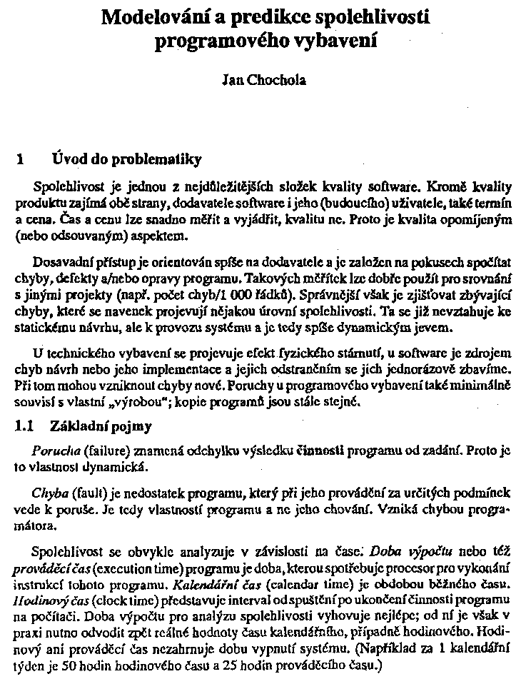 Obrázek stránky textu