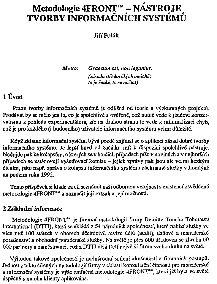 Obrázek stránky textu
