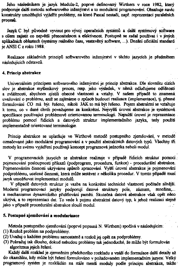 Obrázek stránky textu