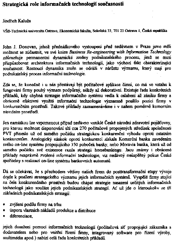 Obrázek stránky textu