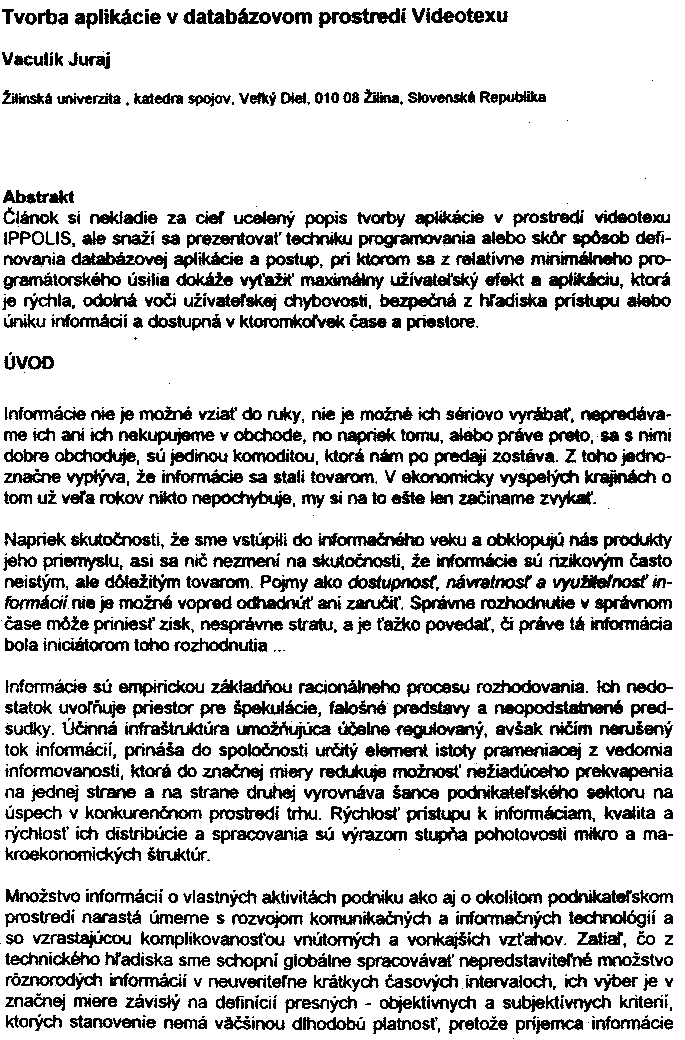 Obrázek stránky textu