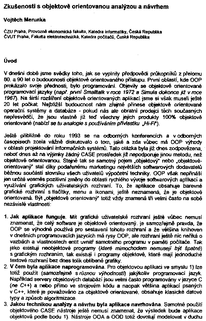 Obrázek stránky textu