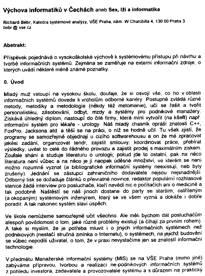 Obrázek stránky textu