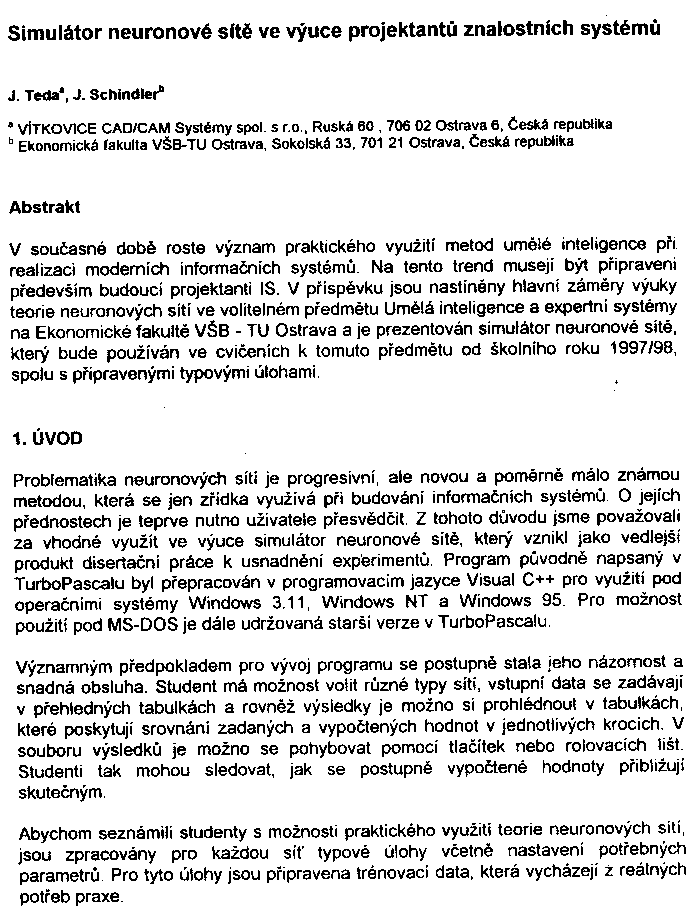 Obrázek stránky textu