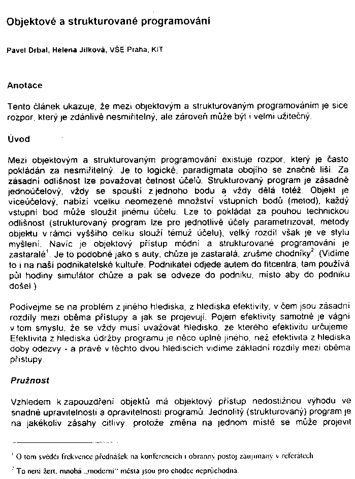 Obrázek stránky textu