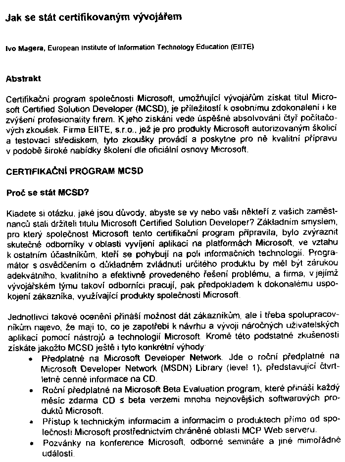 Obrázek stránky textu